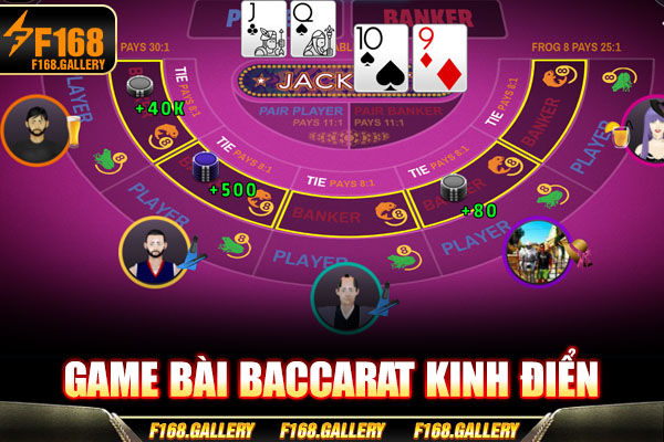 Game bài baccarat kinh điển