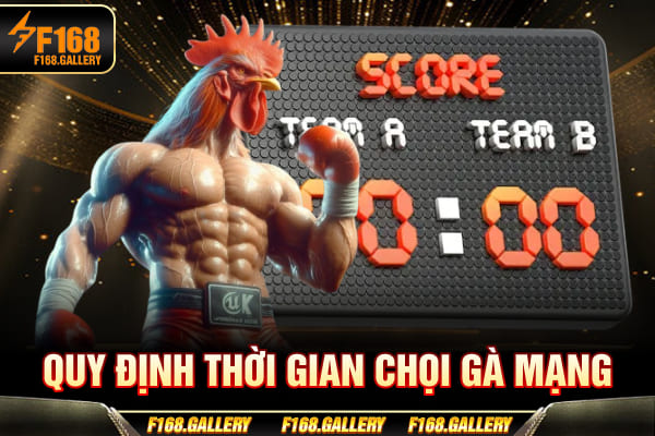 Quy định thời gian chọi gà mạng